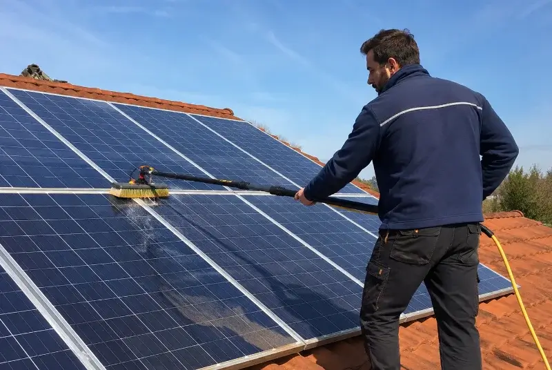 Nettoyage et entretien de panneaux solaires à Chaponost